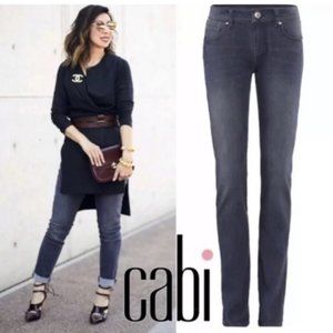 CAbi Mid-Rise Slim Boyfriend Style 3191 Gray, 6